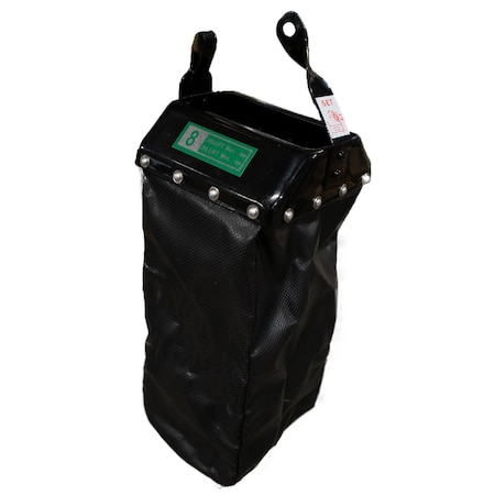 Starke Chain Container for Starke Electric Chain Hoist, Canvas, 8.5" x 8.5" Frame Size, 16" Bucket Length SCC-1416